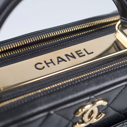 Chanel Trendy Vanity Lambskin Black 2017 - photo 7