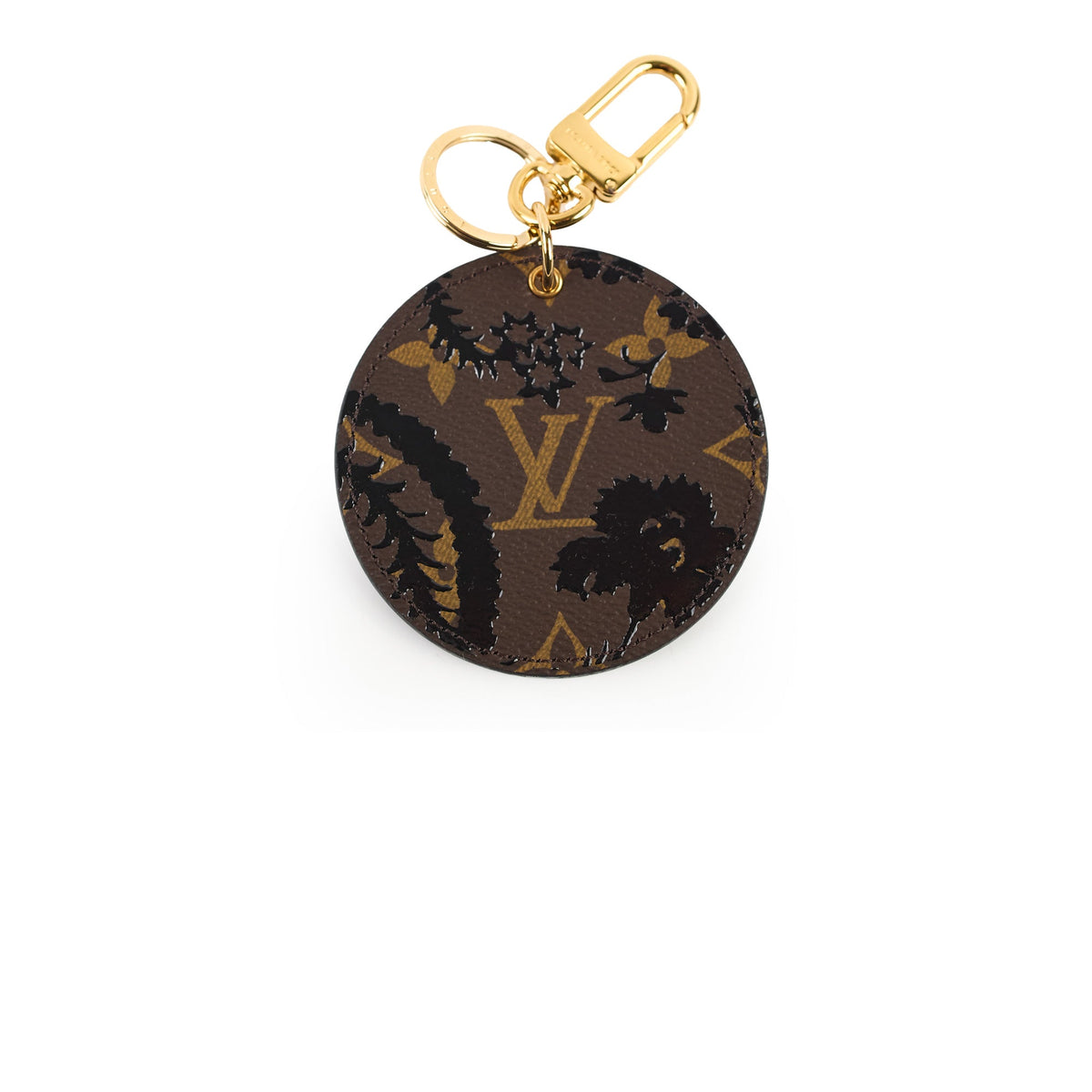 Louis Vuitton Blossom Noir Monogram Canvas Key Charm - photo 1