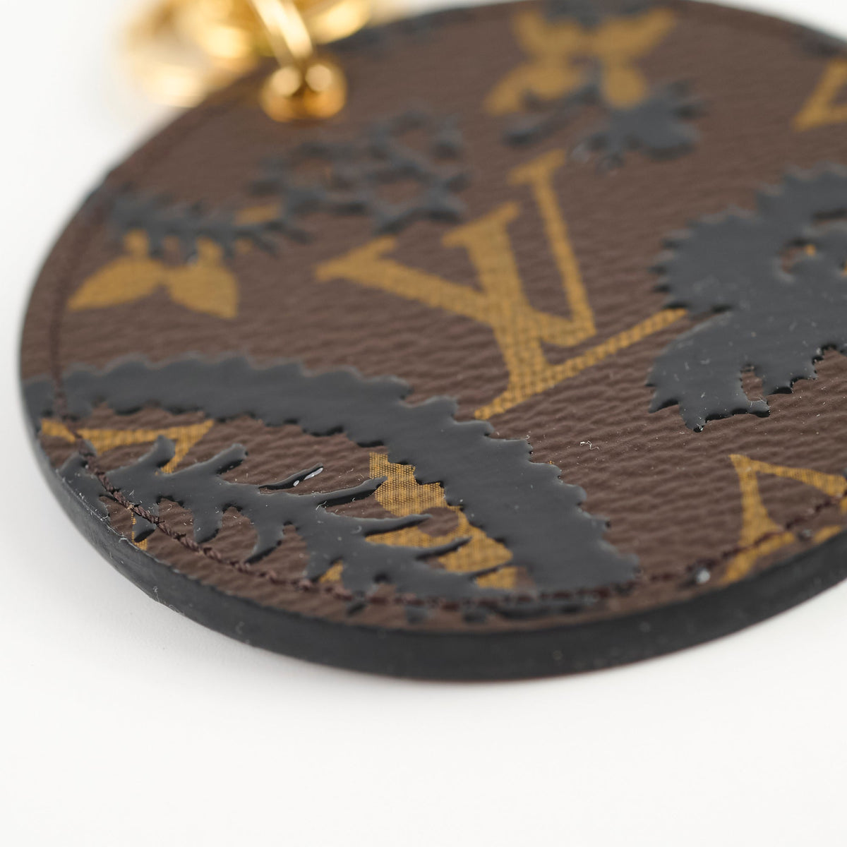 Louis Vuitton Blossom Noir Monogram Canvas Key Charm - photo 6