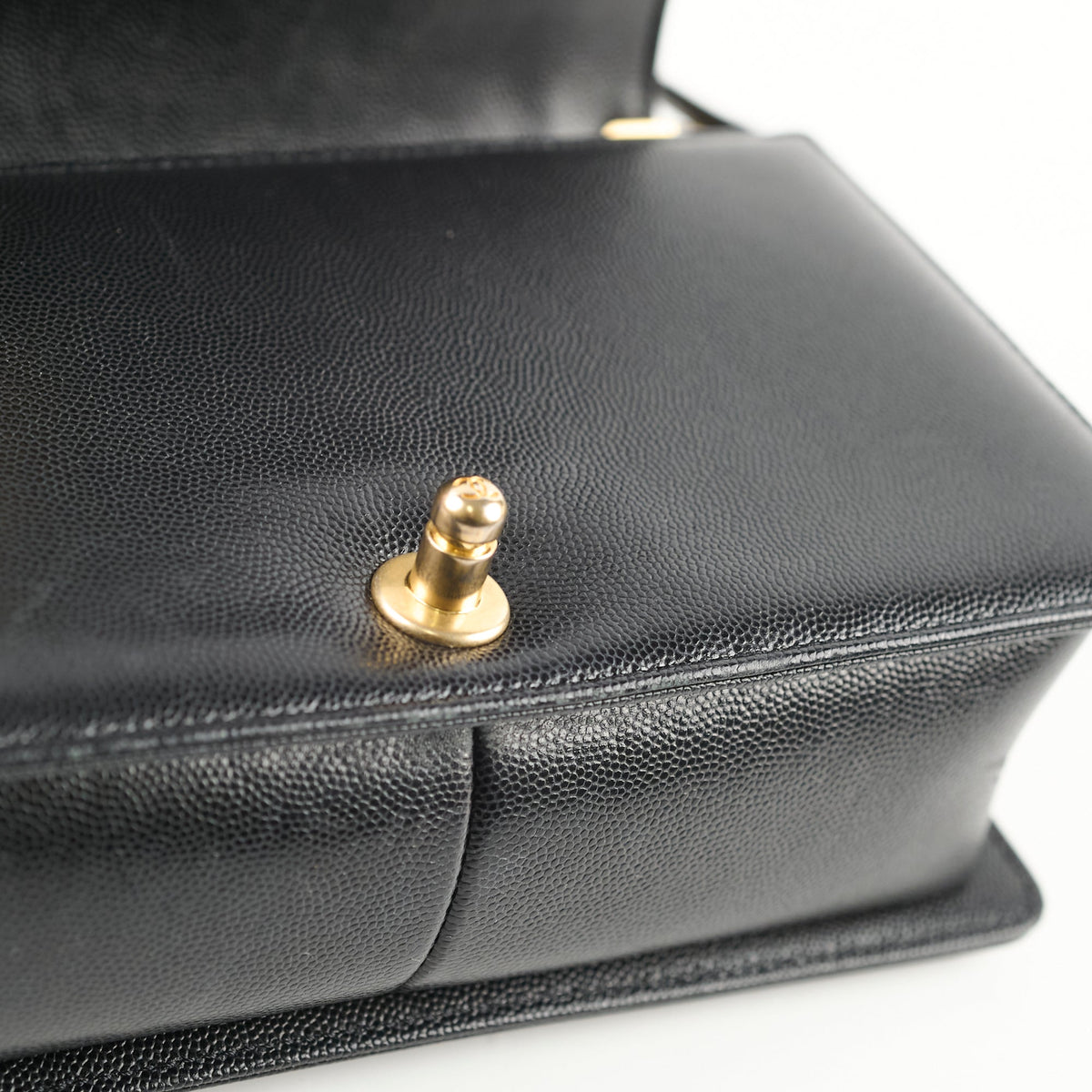 Chanel Old Medium Caviar Boy Bag GHW (Microchip) - photo 6