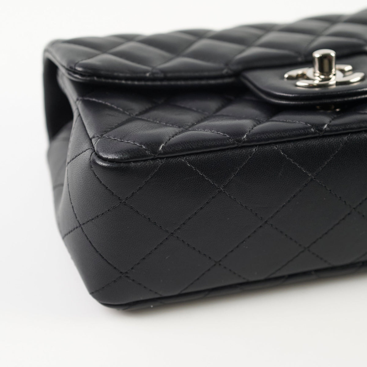 Chanel Mini Rectangular Lambskin Black 2020 - photo 13