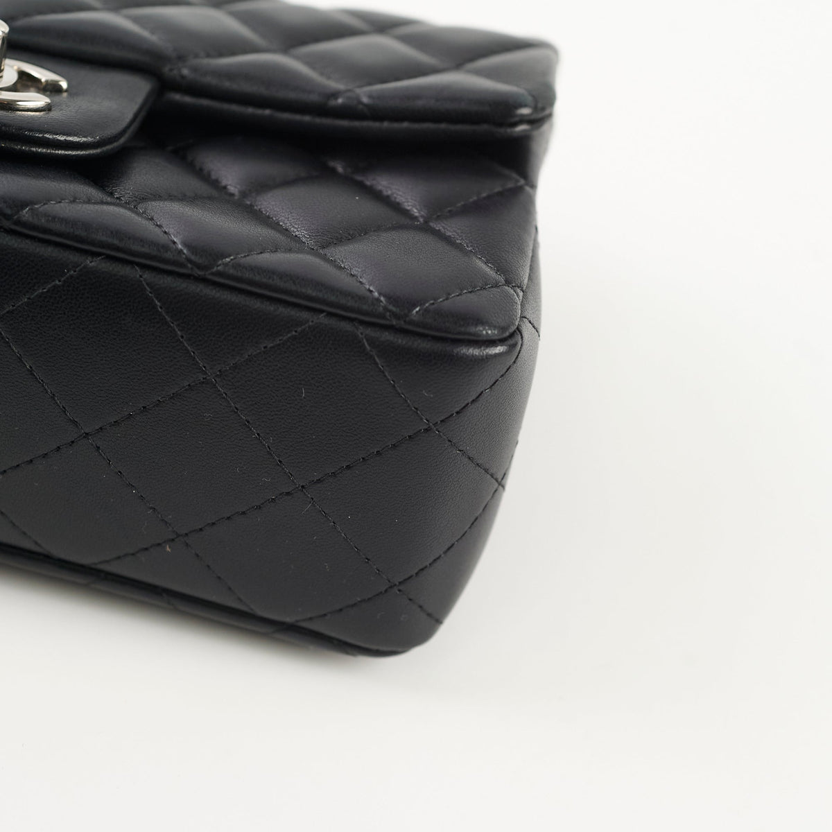 Chanel Mini Rectangular Lambskin Black 2020 - photo 11