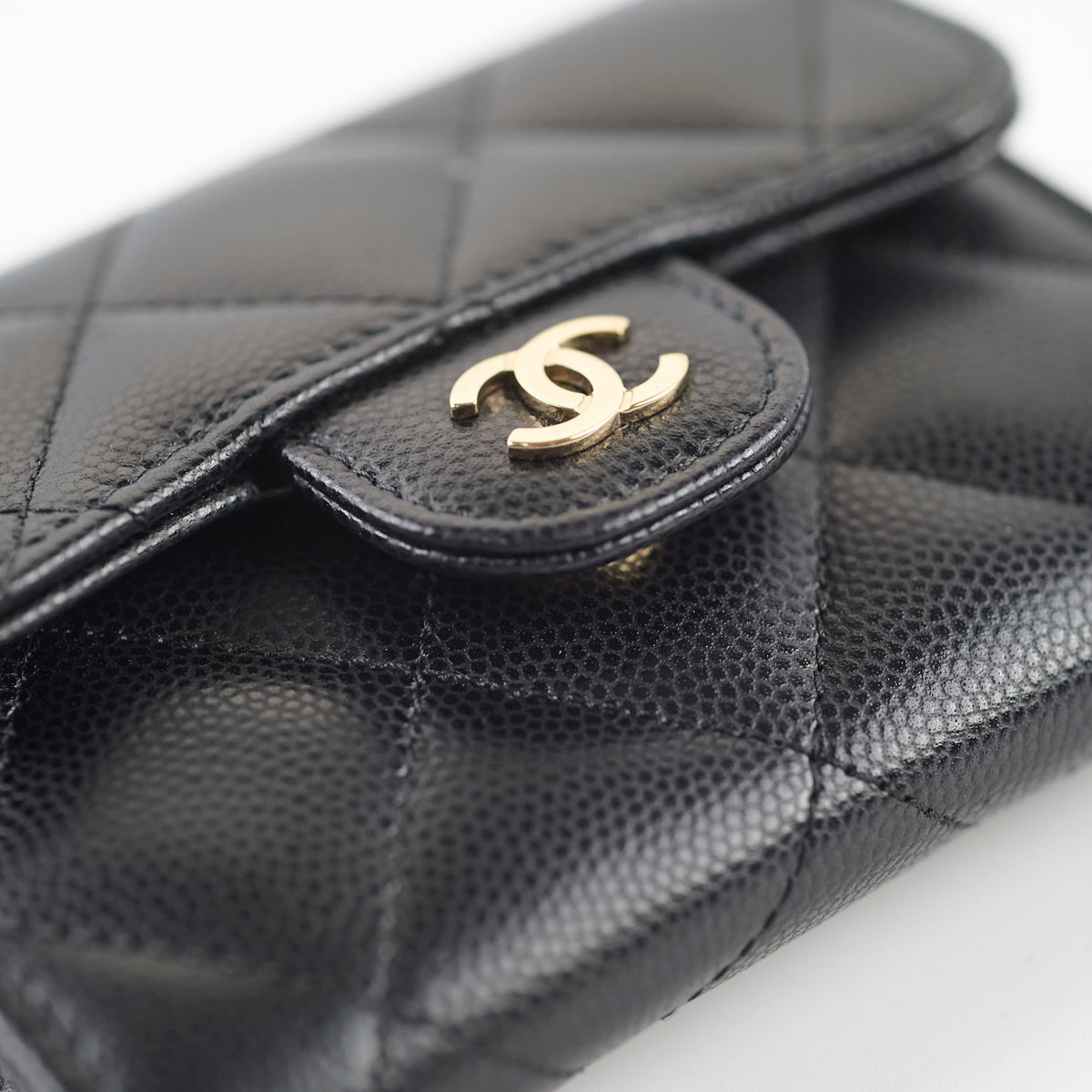 Chanel Caviar Clutch with Chain Black - photo 6