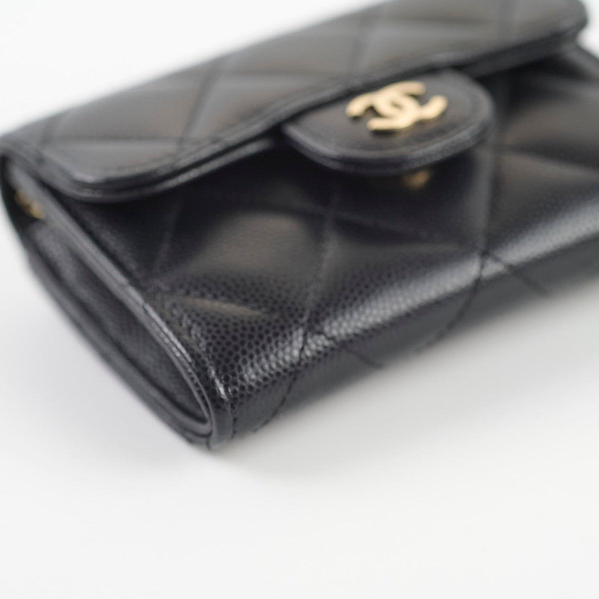Chanel Caviar Clutch with Chain Black - photo 13