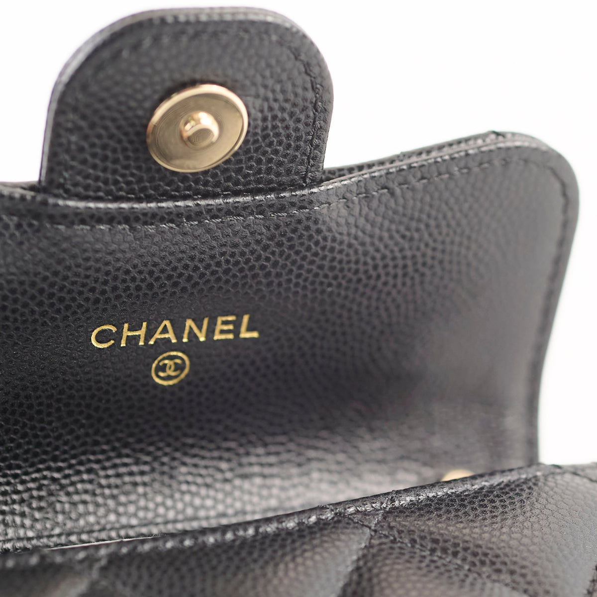 Chanel Caviar Clutch with Chain Black - photo 7
