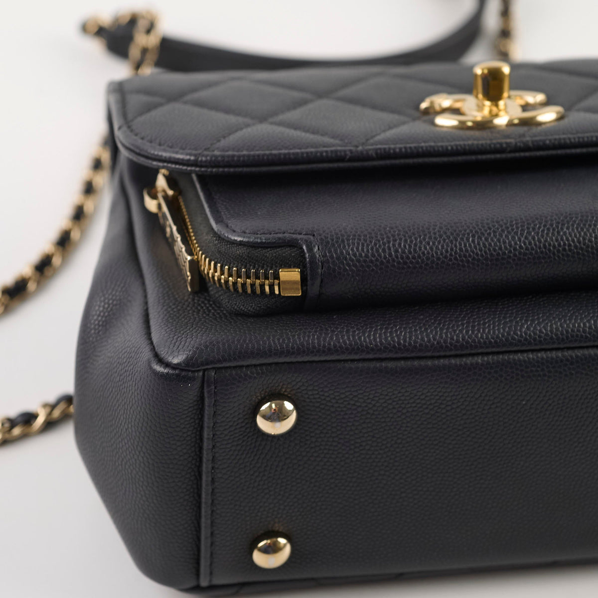 Chanel Caviar Business Affinity Black - photo 12
