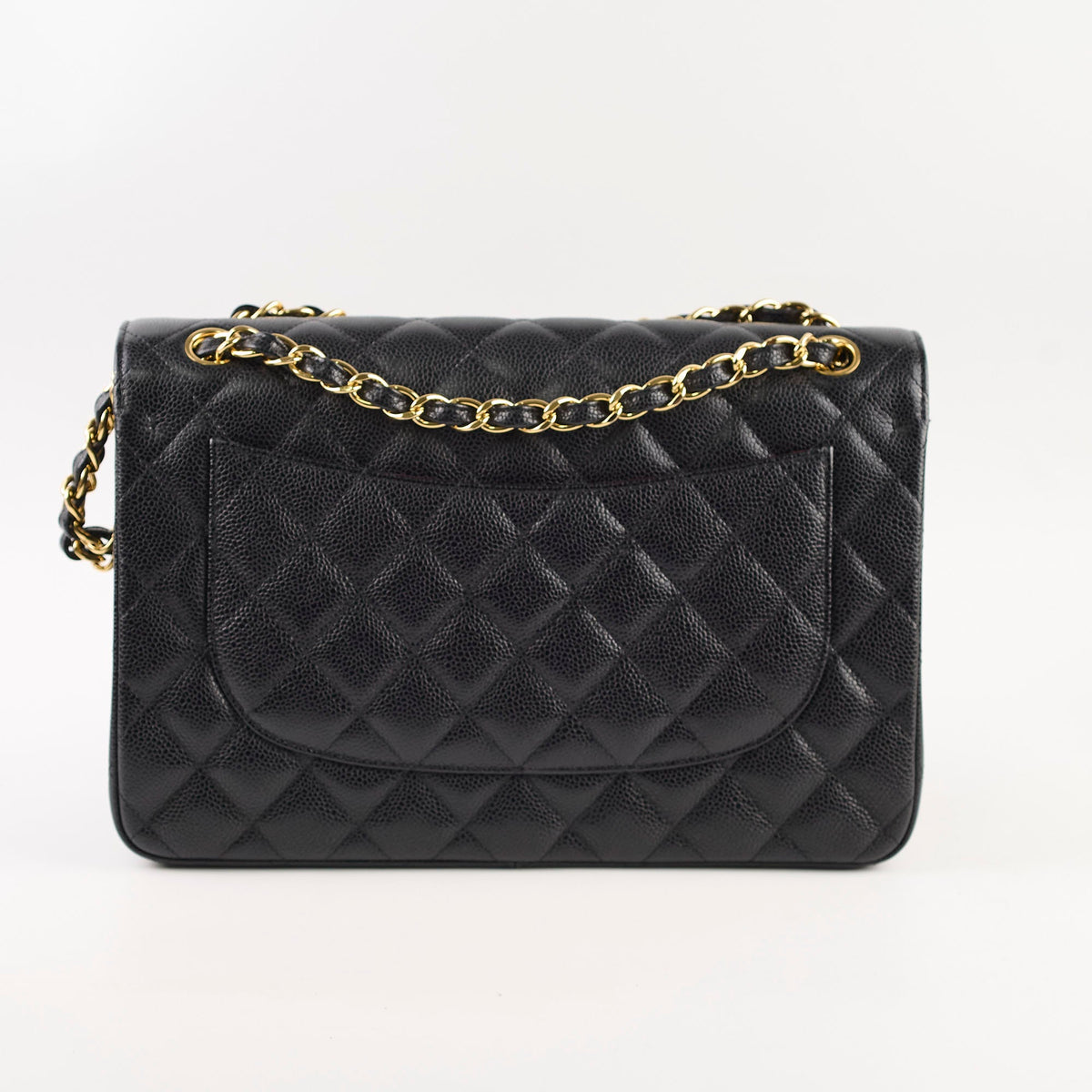 Chanel Double Flap Jumbo Black Caviar GHW - photo 2