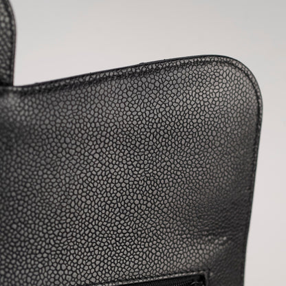 Chanel Double Flap Jumbo Black Caviar GHW - photo 14