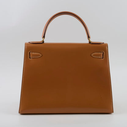 Hermes Kelly 28 Gold GHW Q Circle Stamp - photo 2