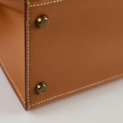 Hermes Kelly 28 Gold GHW Q Circle Stamp - photo 12