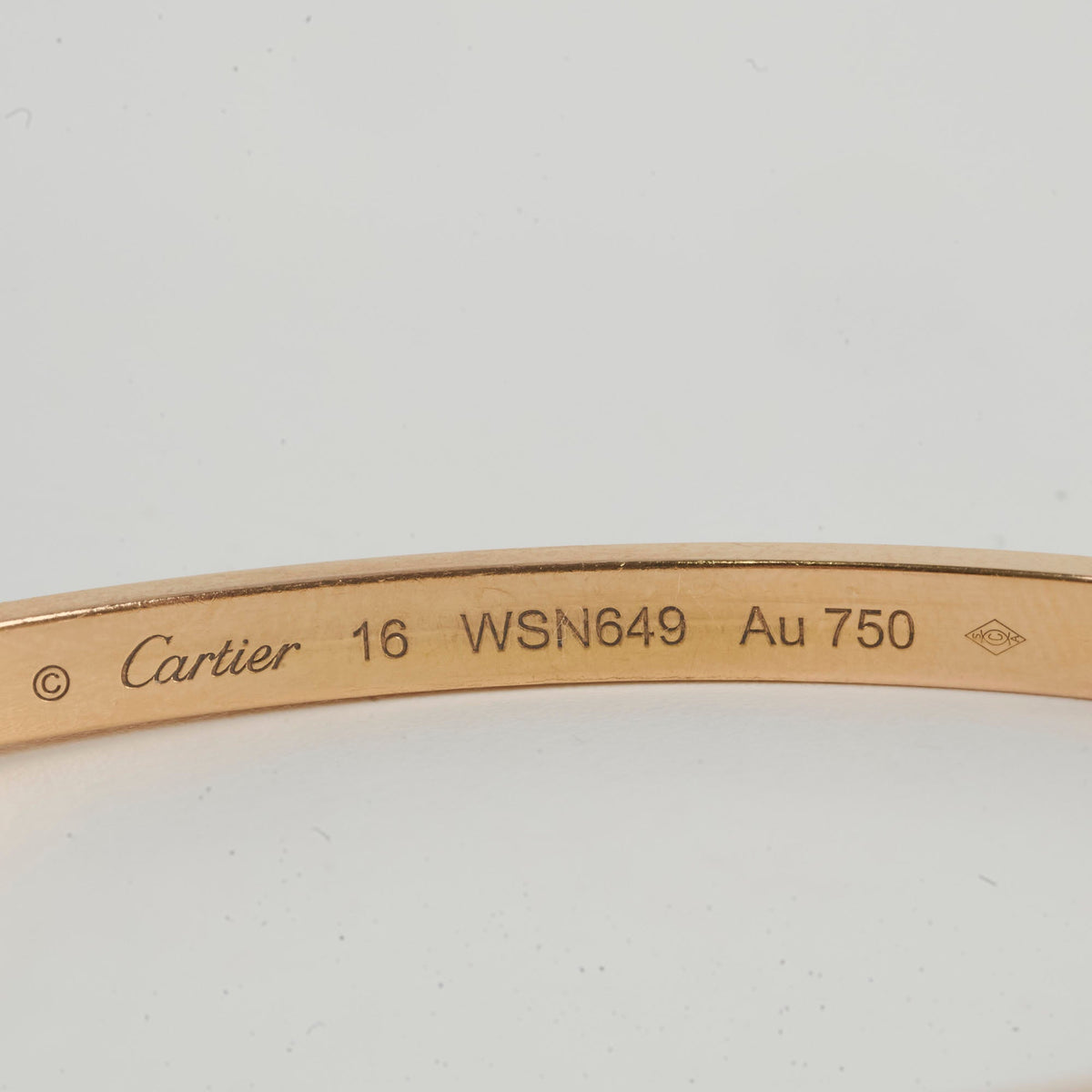 Cartier Love SM Pave Diamond Size 16 Pink Gold Bracelet 2024 - photo 5