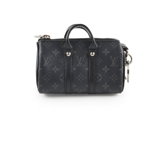Louis Vuitton Monogram Eclipse Nano Keepall Bag Charm - photo 1