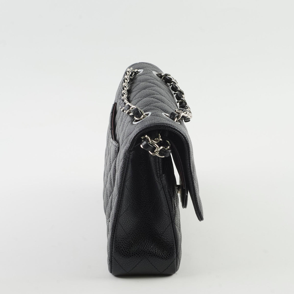 Chanel Medium/Large Caviar Classic Flap Black 2021 - photo 2
