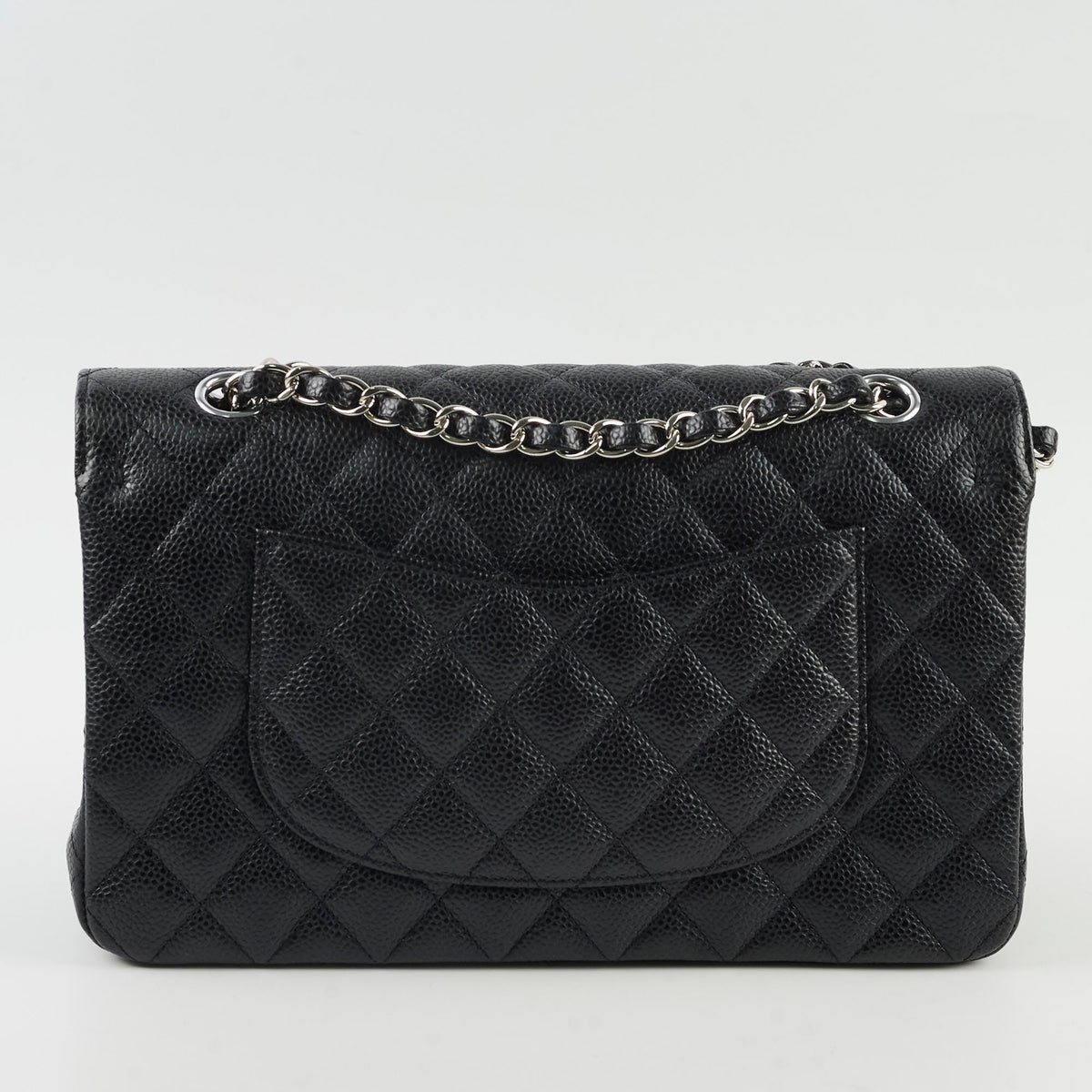 Chanel Medium/Large Caviar Classic Flap Black 2021 - photo 3