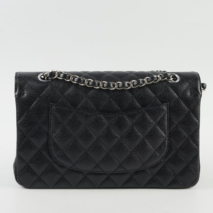 Chanel Medium/Large Caviar Classic Flap Black 2021 - photo 3