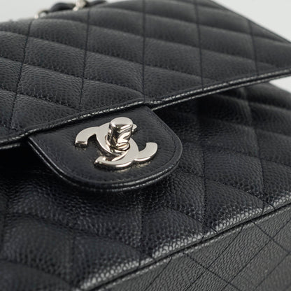 Chanel Medium/Large Caviar Classic Flap Black 2021 - photo 16