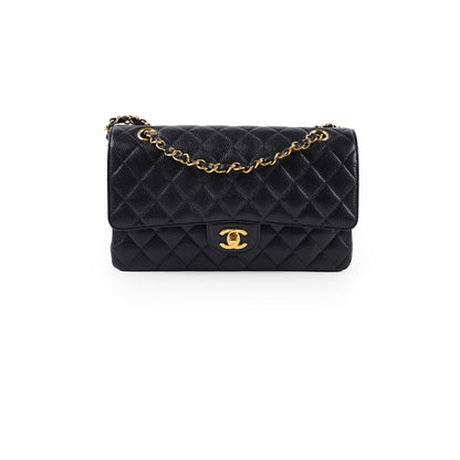 Chanel Caviar Medium Medium/Large Classic Flap GHW Microchip - photo 1