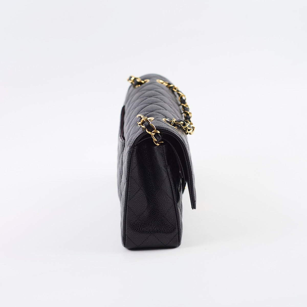 Chanel Caviar Medium Medium/Large Classic Flap GHW Microchip - photo 2