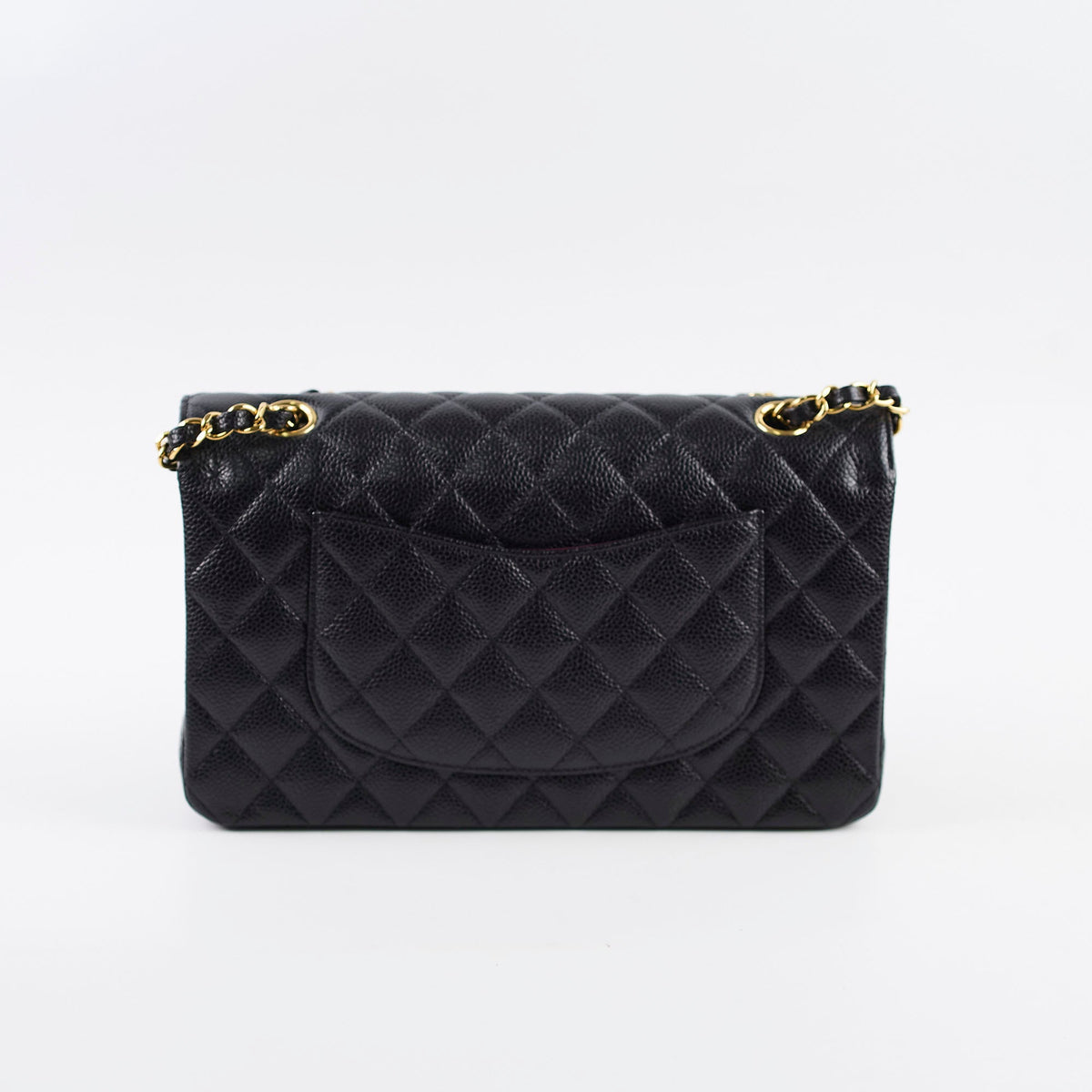 Chanel Caviar Medium Medium/Large Classic Flap GHW Microchip - photo 3