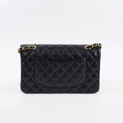 Chanel Caviar Medium Medium/Large Classic Flap GHW Microchip - photo 3