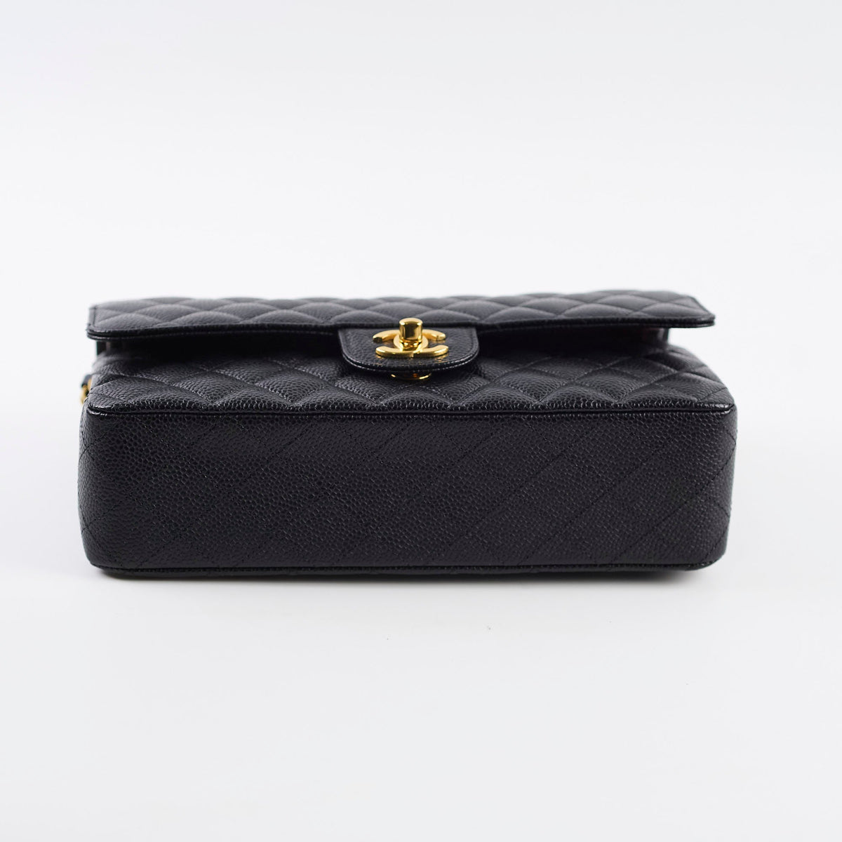 Chanel Caviar Medium Medium/Large Classic Flap GHW Microchip - photo 4