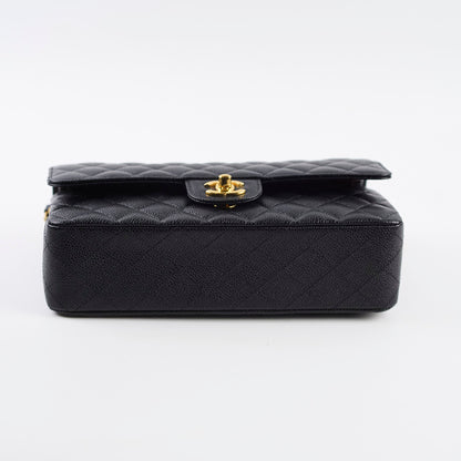 Chanel Caviar Medium Medium/Large Classic Flap GHW Microchip - photo 4
