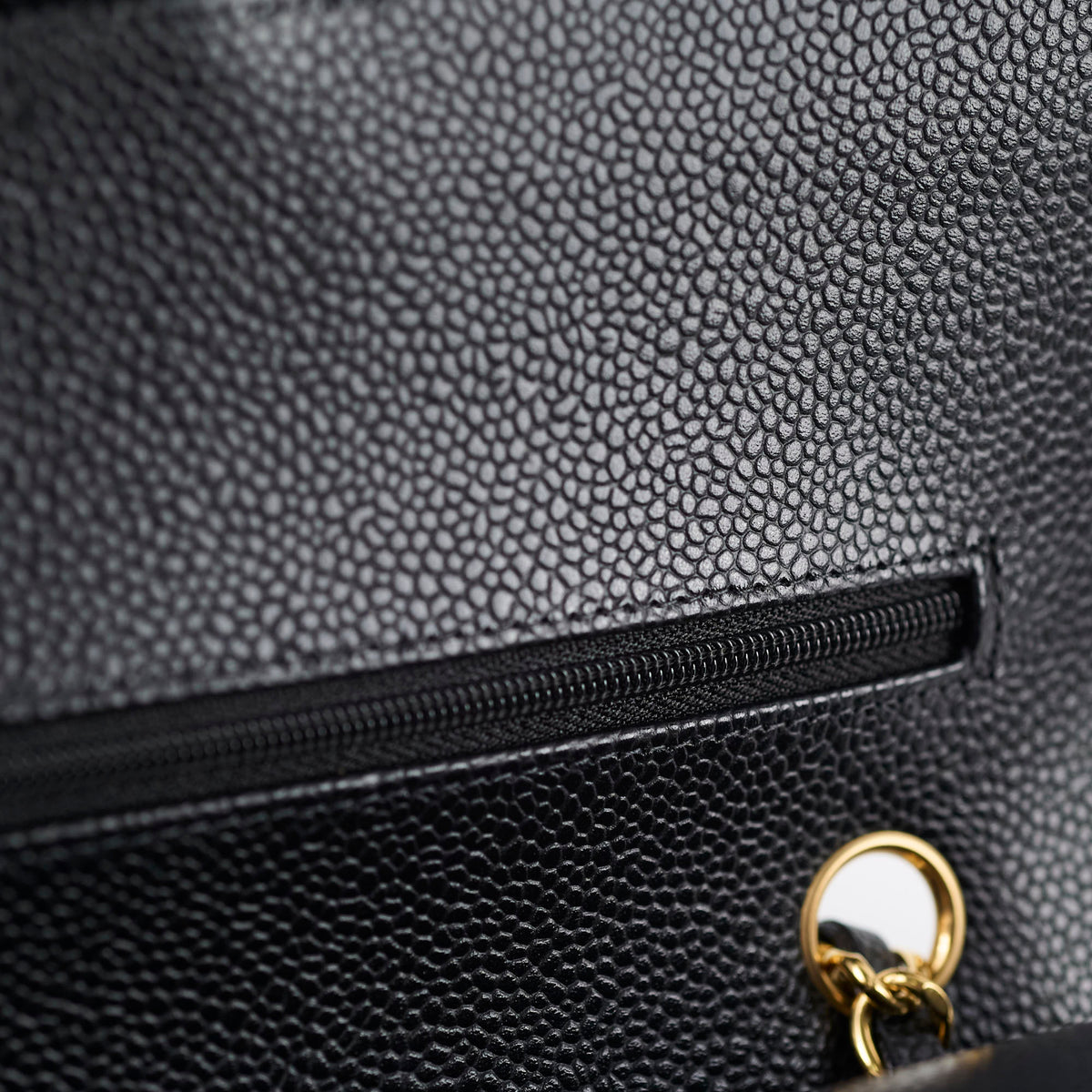 Chanel Caviar Medium Medium/Large Classic Flap GHW Microchip - photo 10