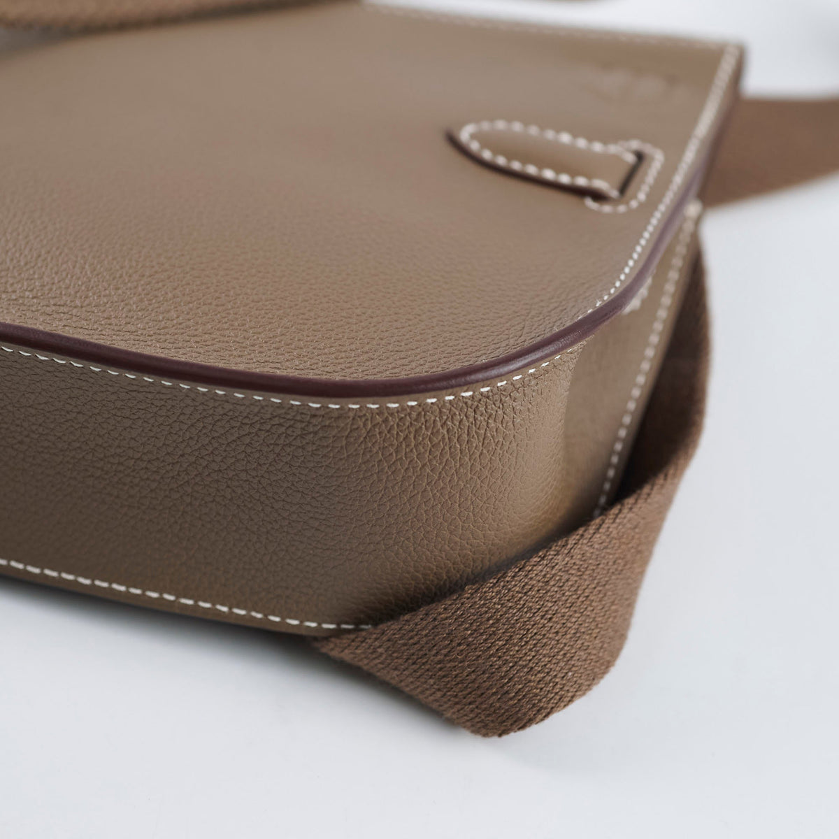 Hermes Mini Jypsiere Etoupe GHW B Stamp - photo 9