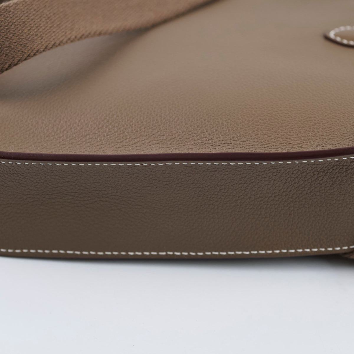 Hermes Mini Jypsiere Etoupe GHW B Stamp - photo 8