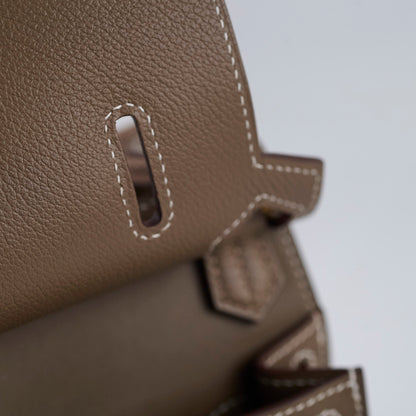 Hermes Mini Jypsiere Etoupe GHW B Stamp - photo 6