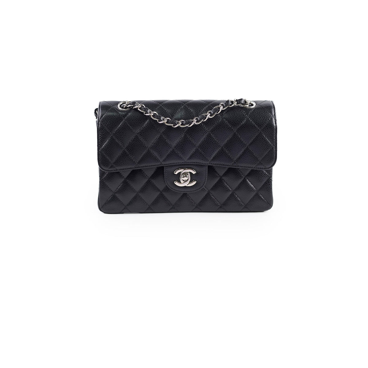 Chanel Small Caviar Double Classic Flap Black - photo 1