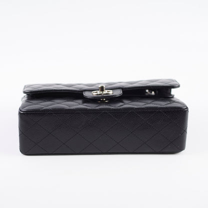Chanel Small Caviar Double Classic Flap Black - photo 4