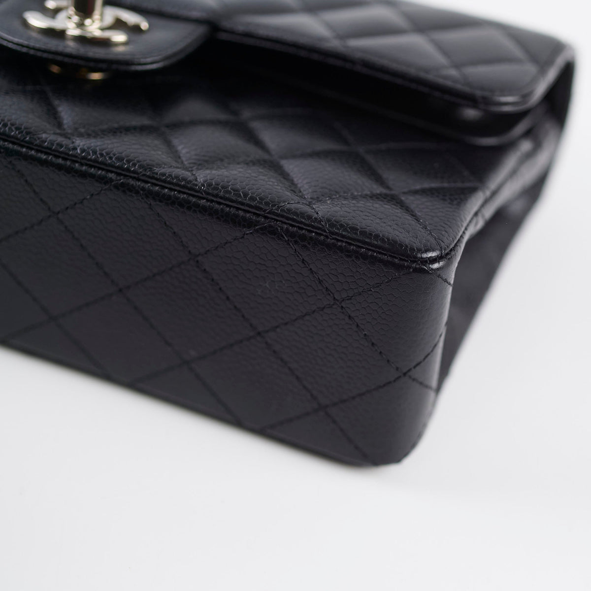 Chanel Small Caviar Double Classic Flap Black - photo 16