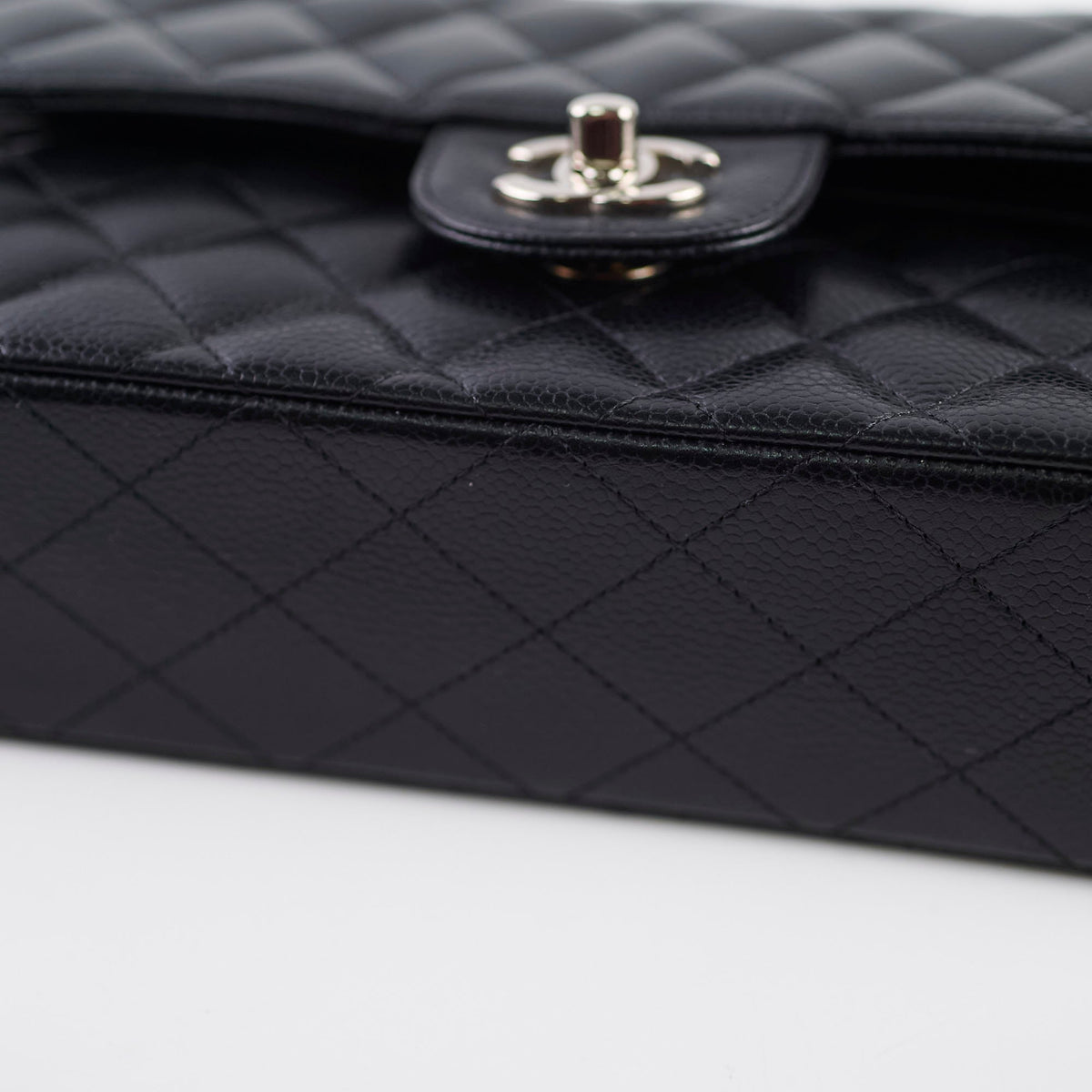 Chanel Small Caviar Double Classic Flap Black - photo 15