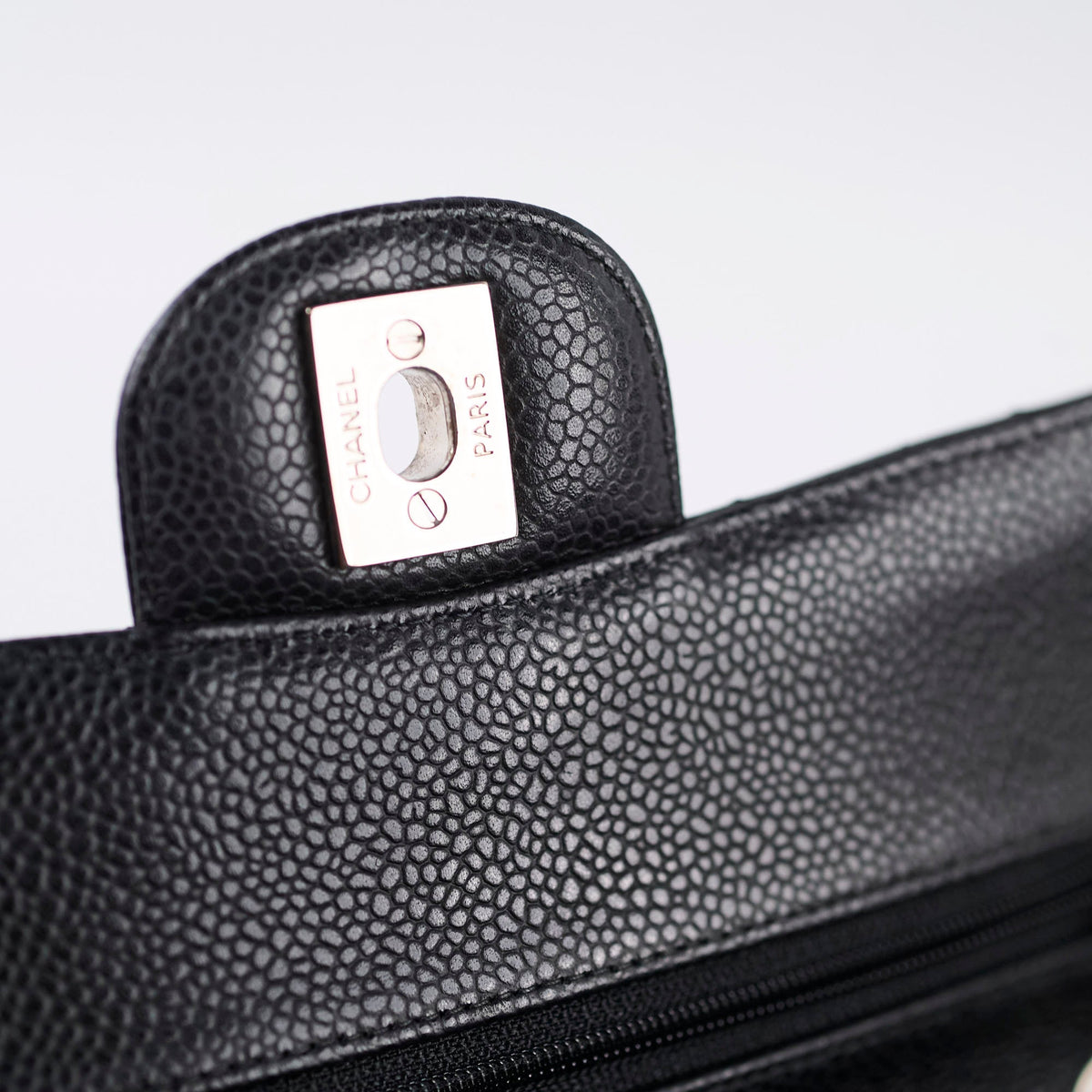 Chanel Small Caviar Double Classic Flap Black - photo 5