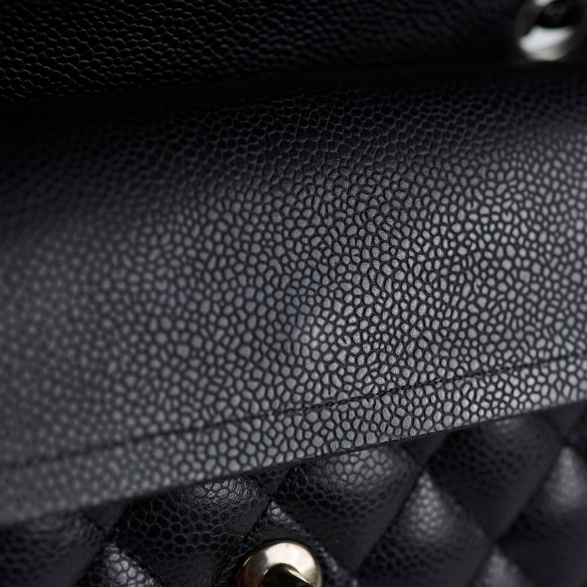 Chanel Small Caviar Double Classic Flap Black - photo 8