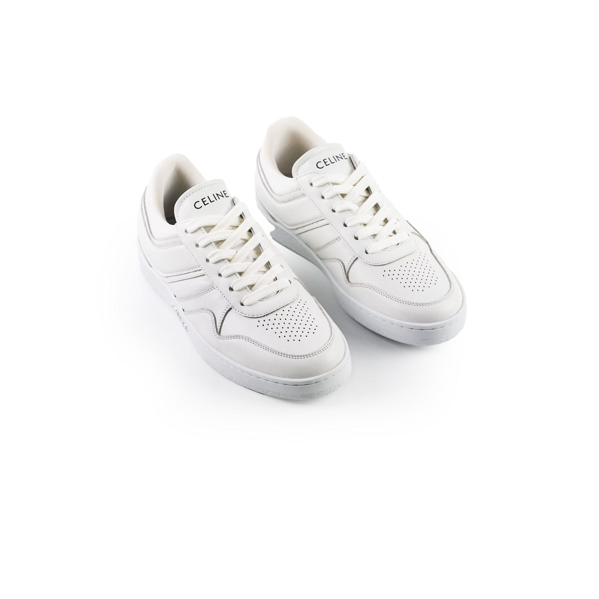 Celine Trainer Low Lace Up White size 37 - photo 1