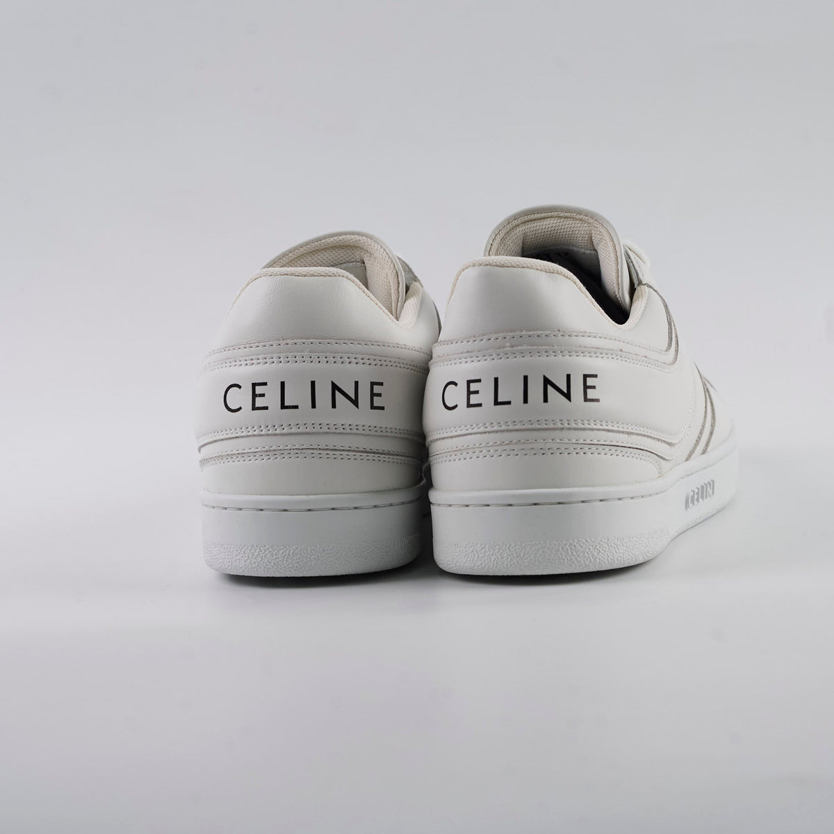 Celine Trainer Low Lace Up White size 37 - photo 3
