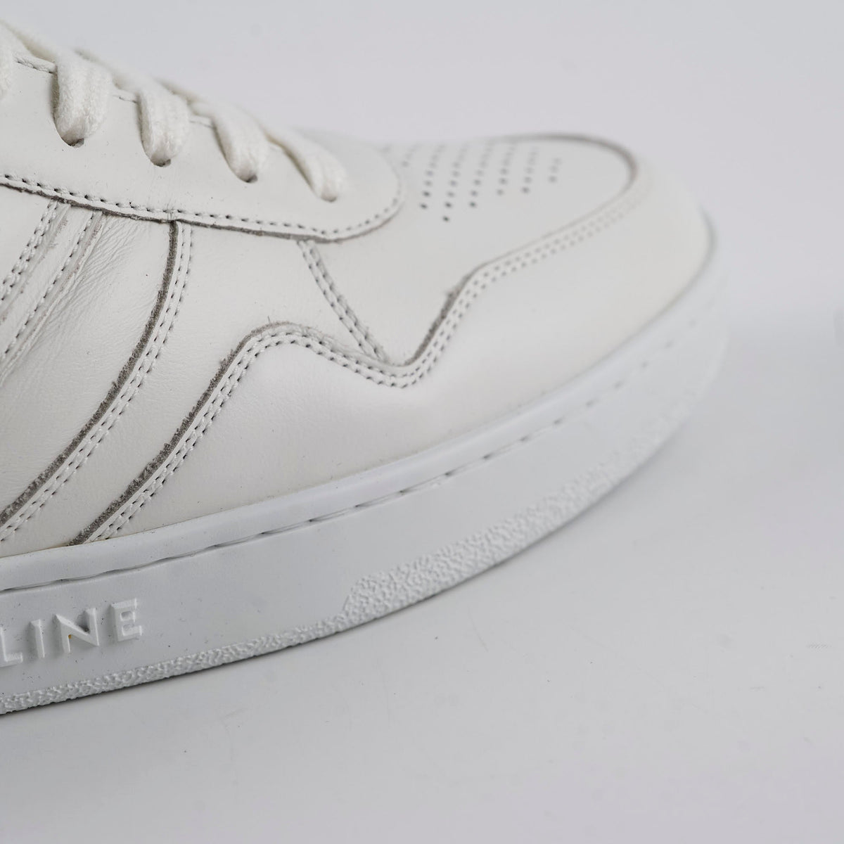 Celine Trainer Low Lace Up White size 37 - photo 6