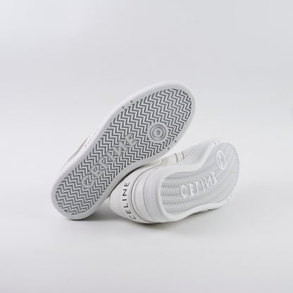 Celine Trainer Low Lace Up White size 37 - photo 4