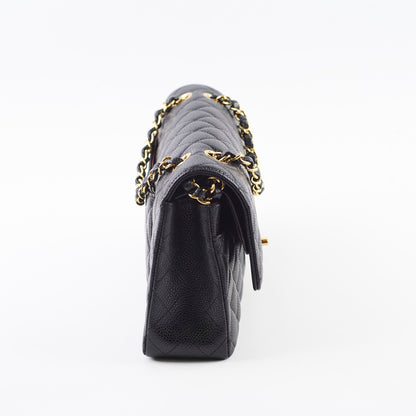 Chanel Caviar Medium/Large Double Classic Flap Black - photo 3