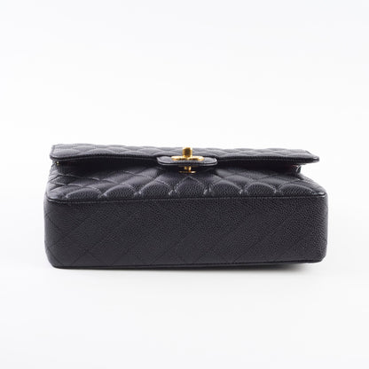 Chanel Caviar Medium/Large Double Classic Flap Black - photo 4