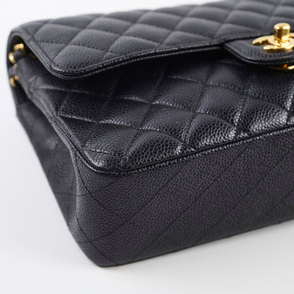 Chanel Caviar Medium/Large Double Classic Flap Black - photo 16