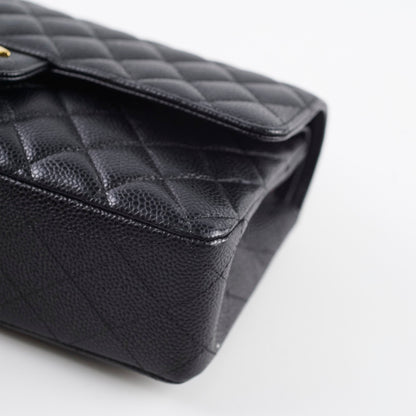 Chanel Caviar Medium/Large Double Classic Flap Black - photo 18