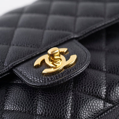 Chanel Caviar Medium/Large Double Classic Flap Black - photo 19