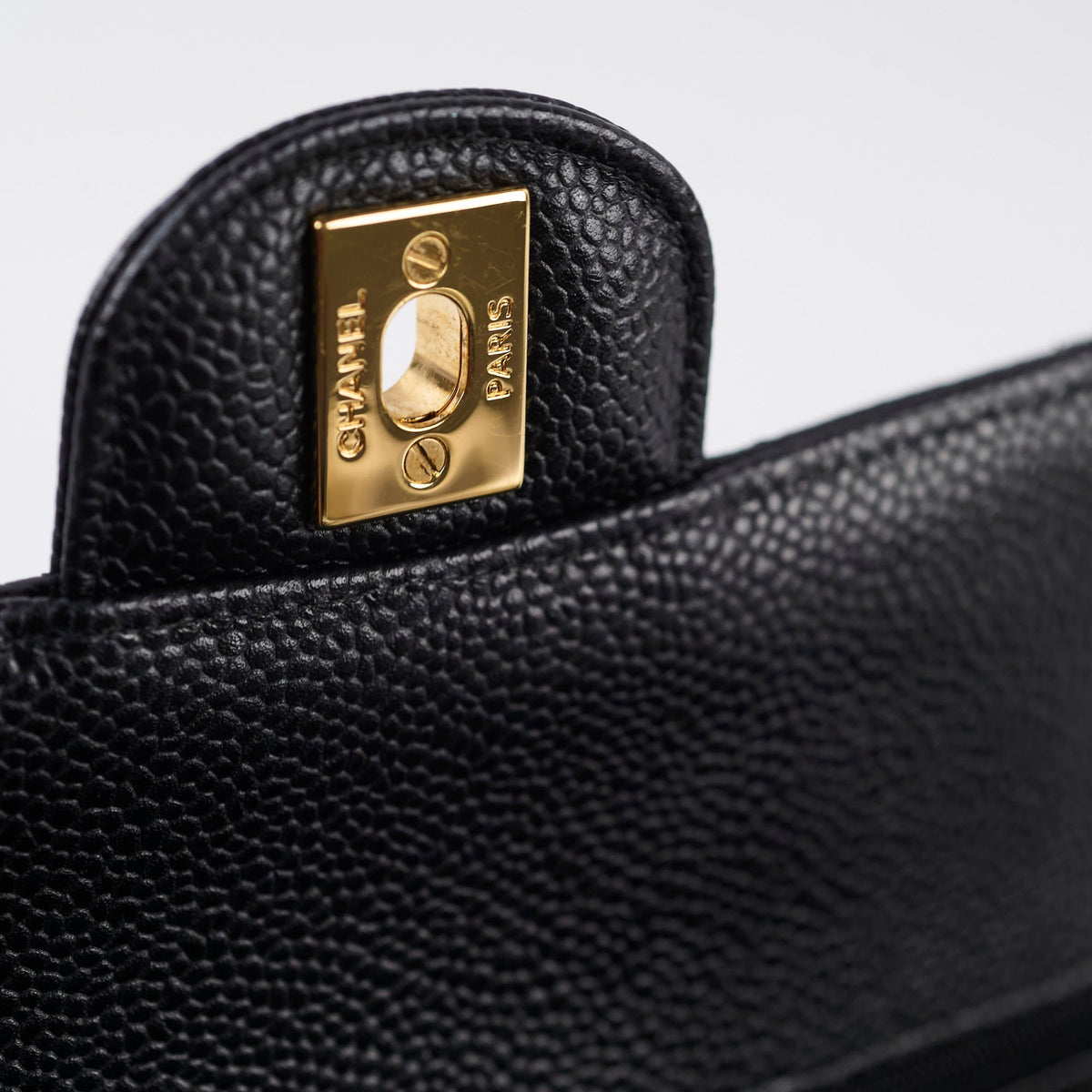 Chanel Caviar Medium/Large Double Classic Flap Black - photo 5