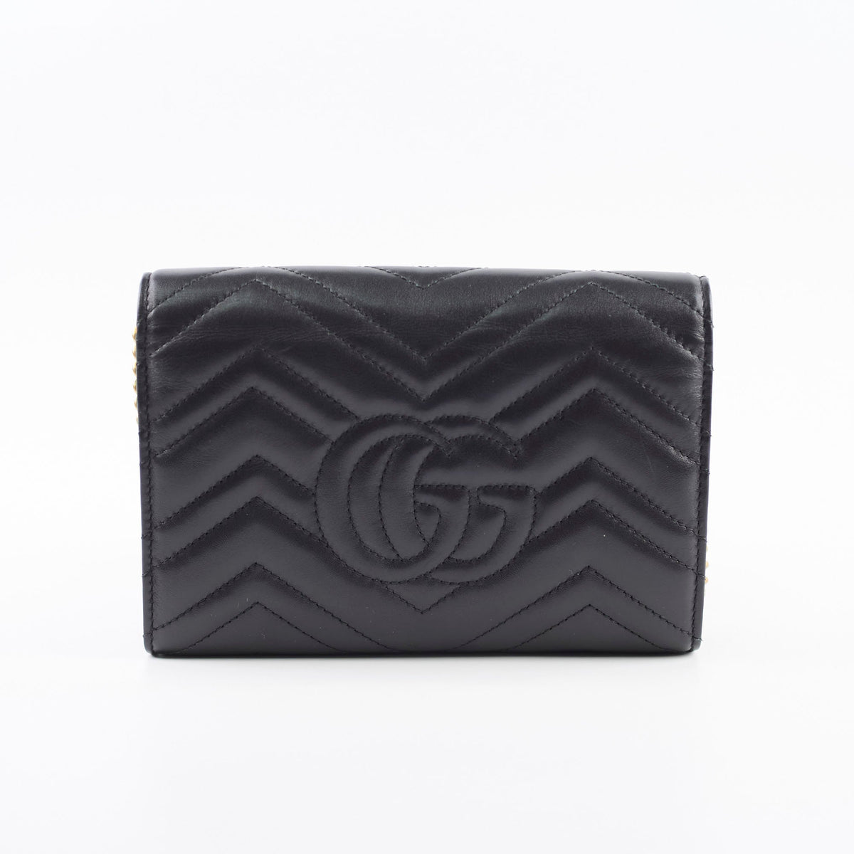 Gucci Marmont Wallet On Chain Black - photo 2