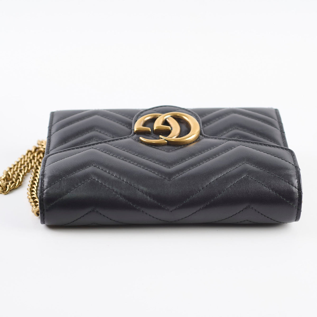 Gucci Marmont Wallet On Chain Black - photo 4