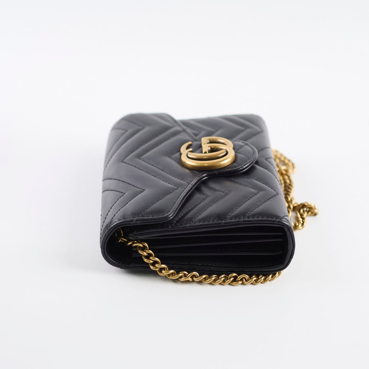 Gucci Marmont Wallet On Chain Black - photo 5