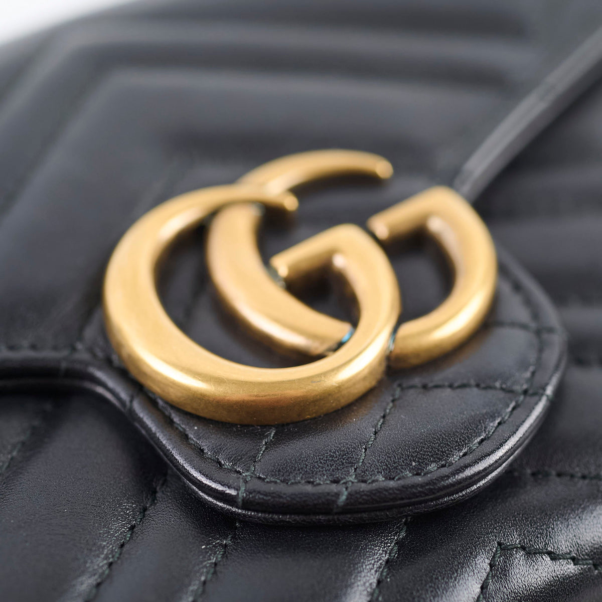 Gucci Marmont Wallet On Chain Black - photo 11